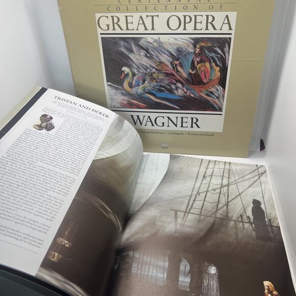 The Metropolitan Collection of Great Opera WAGNER 4 LP + Booklet EX / NM!!! WOW! - Picture 13 of 16